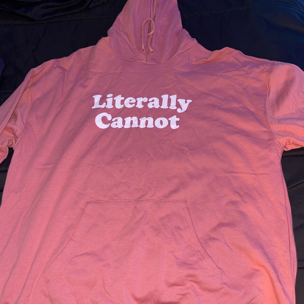 A graphic hoodie.